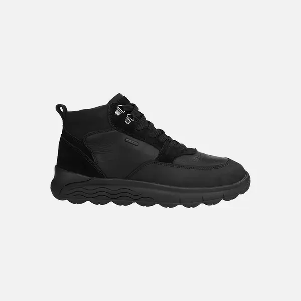 GEOX Men's Black Ankle Boots Geox Spherica 4X4 B ABX - Men