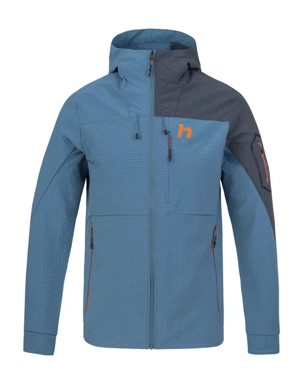 HANNAH Men's blue softshell jacket Hannah Aren