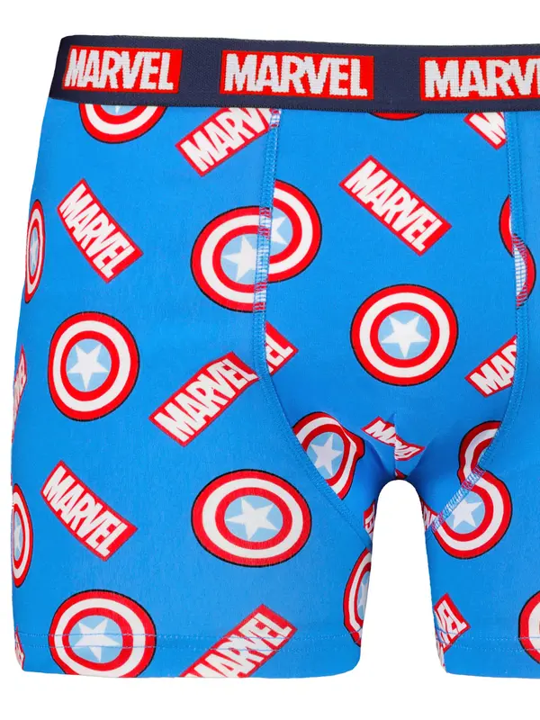 Licensed Men's boxer Marvel Captain America - Frogies