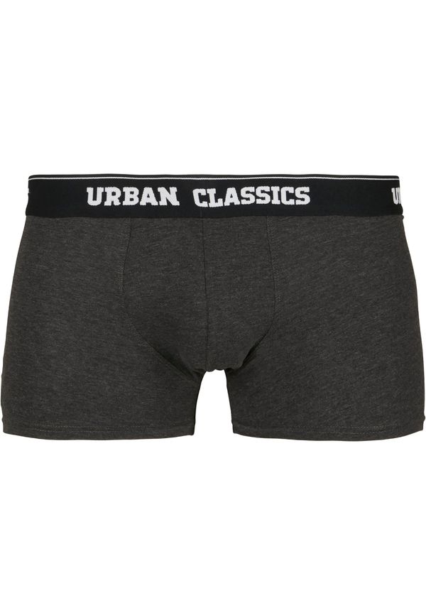 UC Men Men's Boxer Shorts Double Pack Black/Charcoal