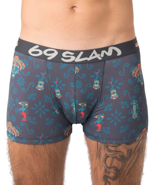 69SLAM Men's Boxers 69SLAM hip day of the dead