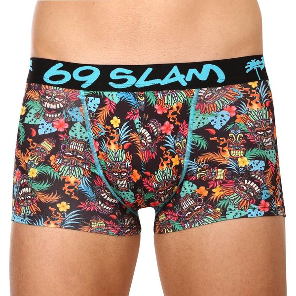 69SLAM Men's Boxers 69SLAM hip hawaiian tiki