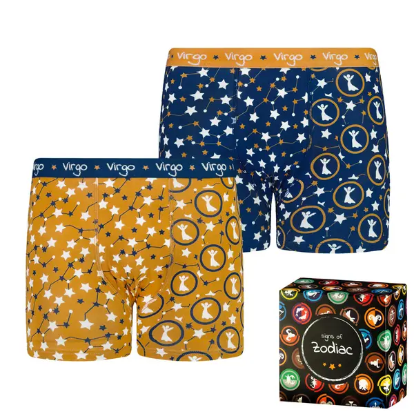 Frogies Men's boxers Frogies Zodiac Djevica 2P Gift box