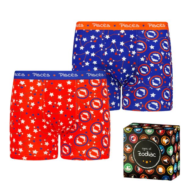Frogies Men's boxers Frogies Zodiac Ribe 2P Gift box