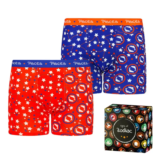 Frogies Men's boxers Frogies Zodiac Ribe 2P Gift box