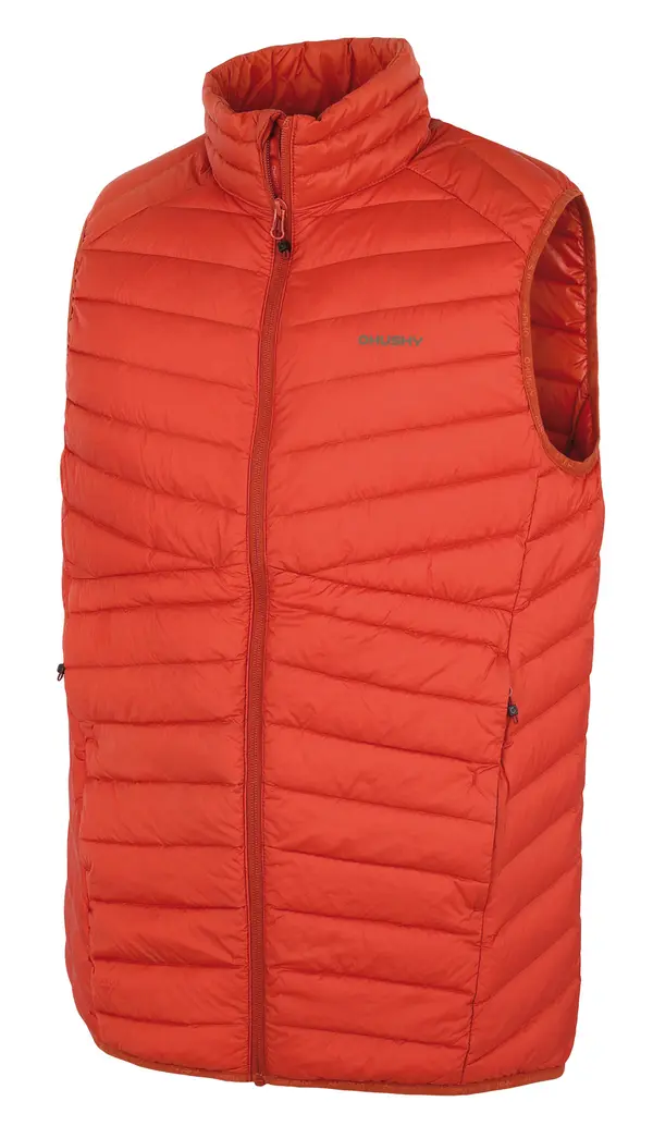 HUSKY Men's Down Vest HUSKY Dresles M brick orange
