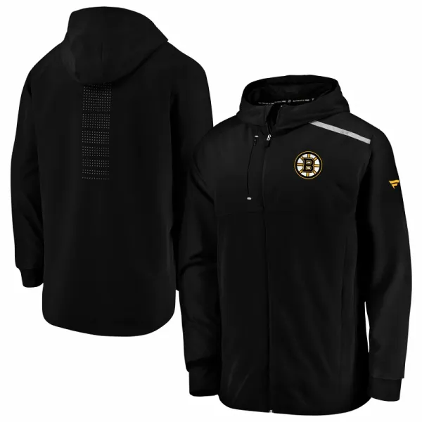 Fanatics Men's Fanatics Clutch Anorak Jacket NHL Boston Bruins, M