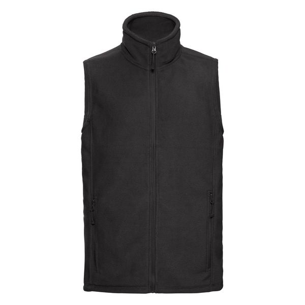 RUSSELL Men's fleece vest 100% polyester, non-pilling fleece 320g