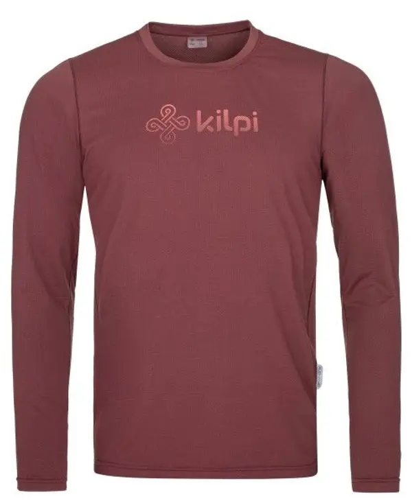 Kilpi Men's functional T-shirt Kilpi SPOLETO-M dark red