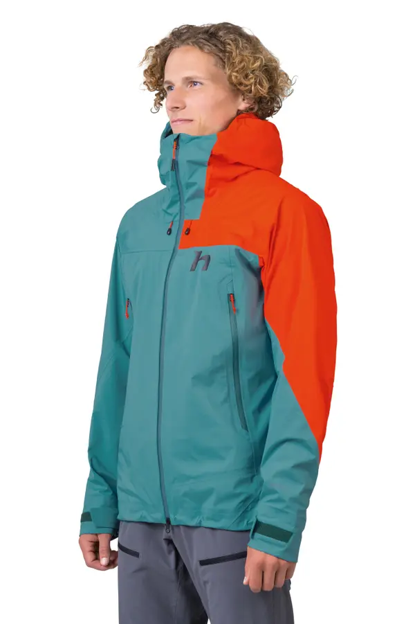 HANNAH Men's Hardshell Jacket Hannah NEXUS brittany blue/spicy orange