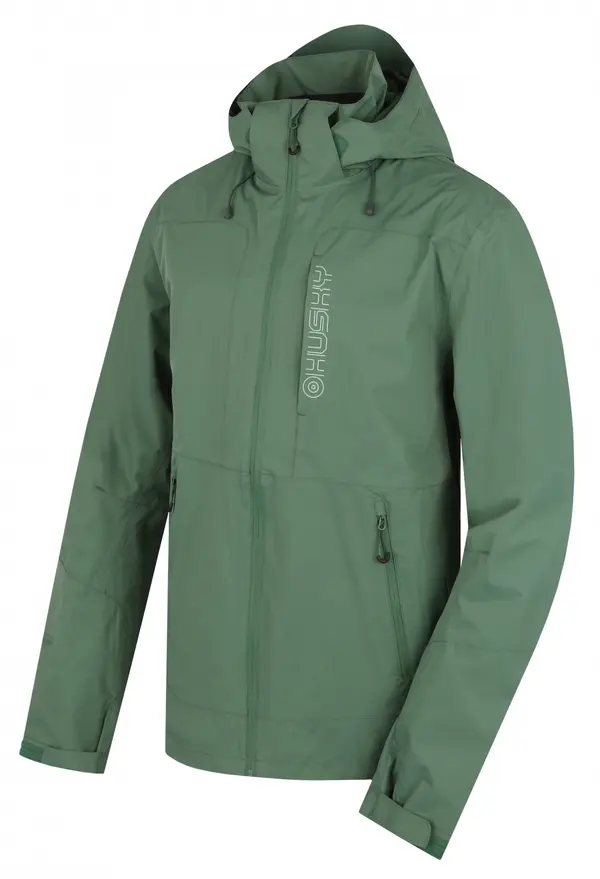 HUSKY Men's hardshell jacket Neoni M green