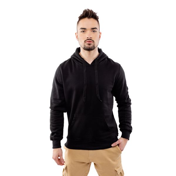 Glano Men's Hoodie GLANO - Black