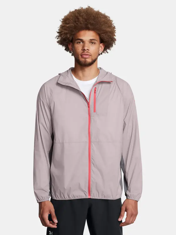 Under Armour Men's jacket Under Armour LAUNCH LIGHTWEIGHT JKT-GRY - Men's