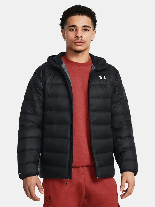 Under Armour Men's jacket Under Armour LEGEND DOWN HOODED JACKET-BLK - Men's