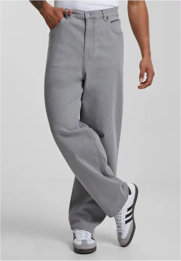 Urban Classics Men's Jeans 90 ́s Heavy Light Grey