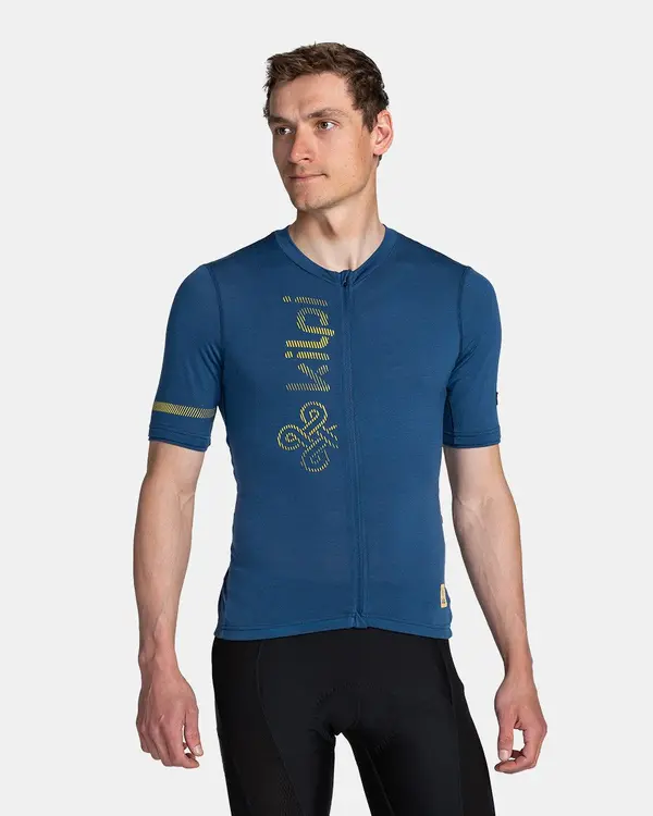 Kilpi Men's merino cycling jersey Kilpi PETRANA-M Dark blue