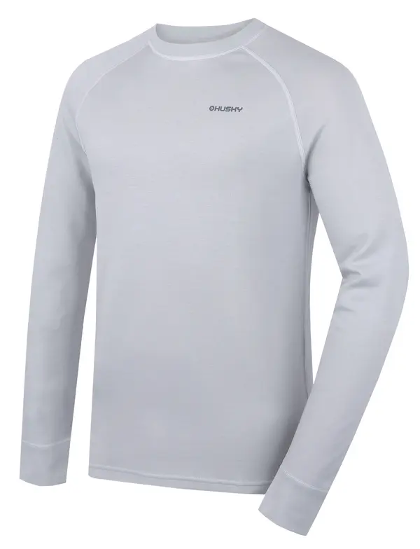 HUSKY Men's merino sweatshirt HUSKY Aron M light grey
