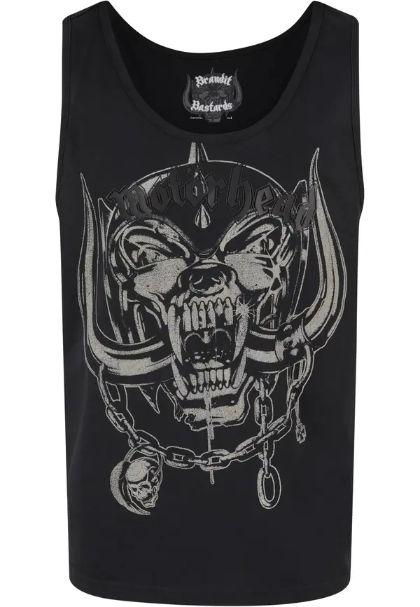 Brandit Men's Motörhead Warpig Tank Top - Black