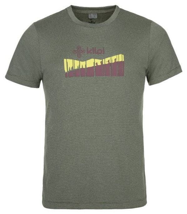 Kilpi Men's outdoor T-shirt Kilpi GIACINTO-M khaki