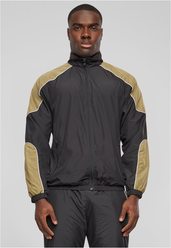 Urban Classics Men's Piped Track Jacket black