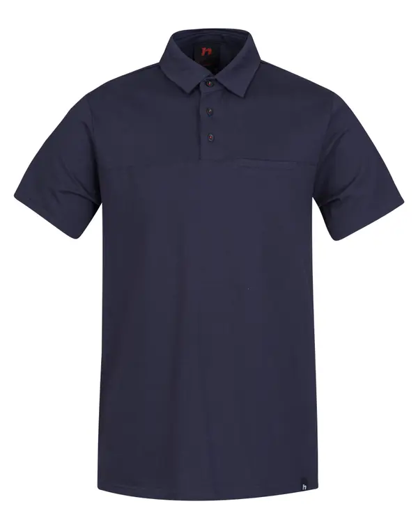 HANNAH Men's polo shirt Hannah KAJAN moroccan blue mel