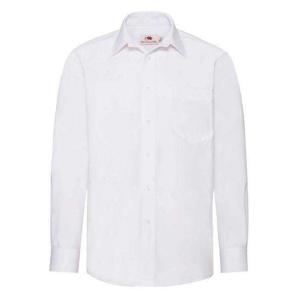 Fruit of the Loom Men's shirt Poplin D/R 651180 55/45 115g/120g