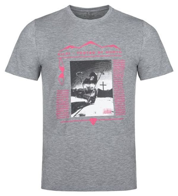 Kilpi Men's short sleeve T-shirt KILPI BLADE-M dark gray