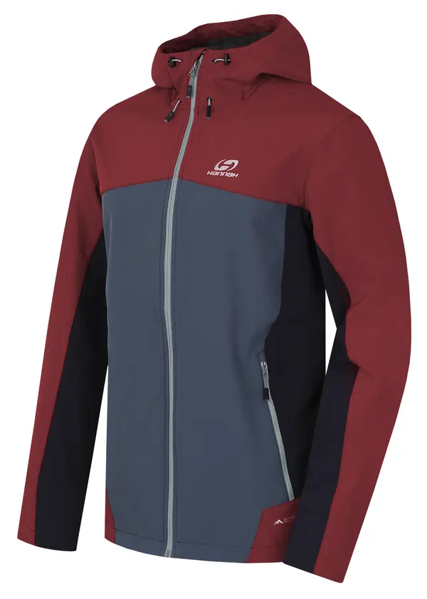 HANNAH Men's softshell jacket Hannah CARSTEN sun-dried tomato/dark slate