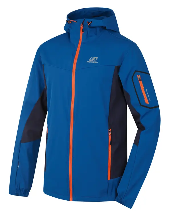 HANNAH Men's softshell jacket Hannah RAMSEY mykonos blue/midnight navy