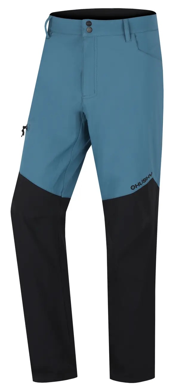HUSKY Men's softshell pants HUSKY Kavia M turquoise/black