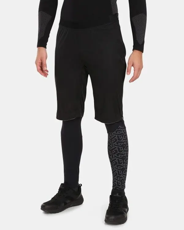 Kilpi Men's softshell shorts Kilpi ALDINE-M black