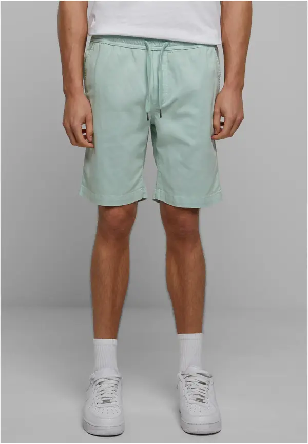 Urban Classics Men's Stretch Twill Shorts - Mint