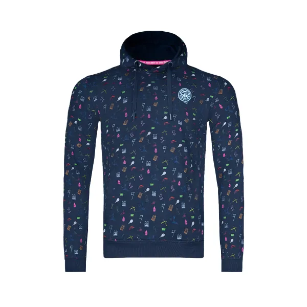 BIDI BADU Men's Sweatshirt BIDI BADU Napo Lifestyle Hoody Dark Blue XL