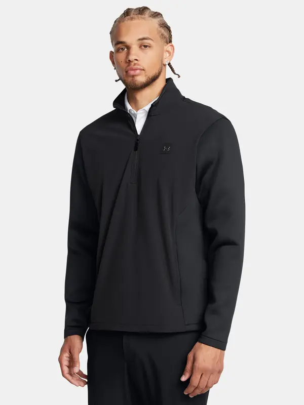 Under Armour Men's sweatshirt Under Armour UA Drive Pro Storm Hyb HZ-GRY - Men