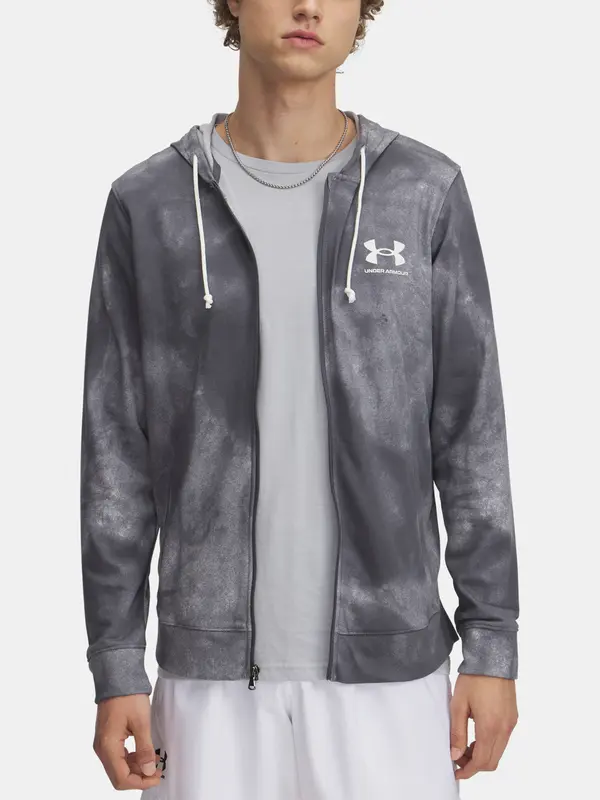 Under Armour Men's sweatshirt Under Armour UA Rival Terry AOP FZ Q1 - Men's