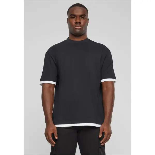 DEF Men's T-shirt DEF Visible Layer - black/white