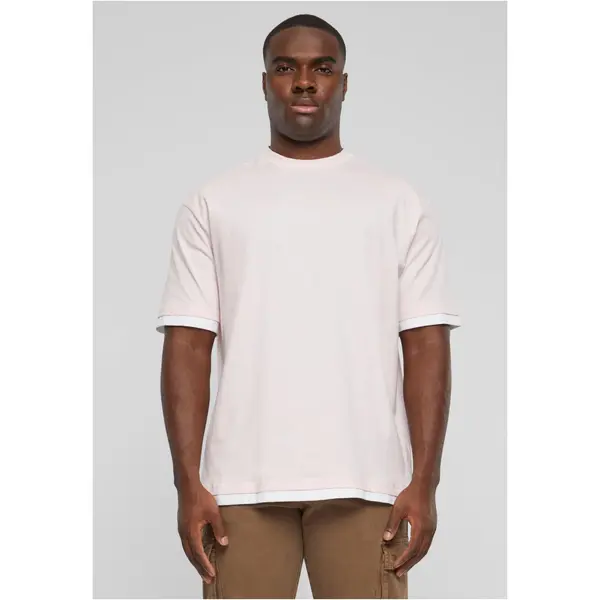 DEF Men's T-Shirt DEF Visible Layer - Pink/White