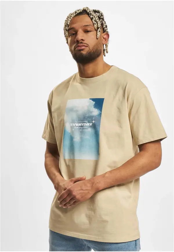 Mister Tee Men's T-shirt Everyday Oversize - beige