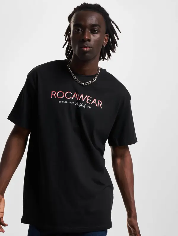 Rocawear Men's T-shirt Neon black