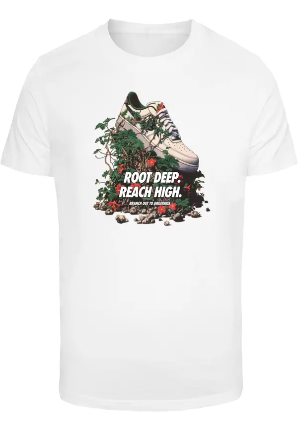 Mister Tee Men's T-shirt Root Deep white