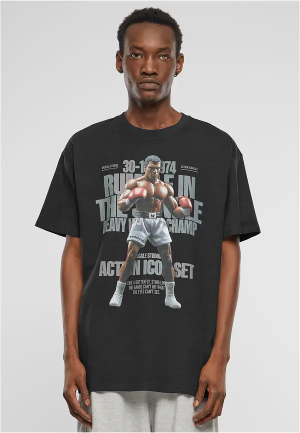 Mister Tee Men's T-shirt Rumble black