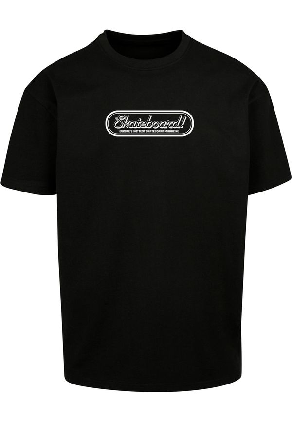 Merchcode Men's T-shirt Skateboard Magazine Logo black