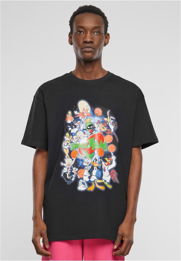Mister Tee Men's T-Shirt Space Jam Teamwork Oversize Black