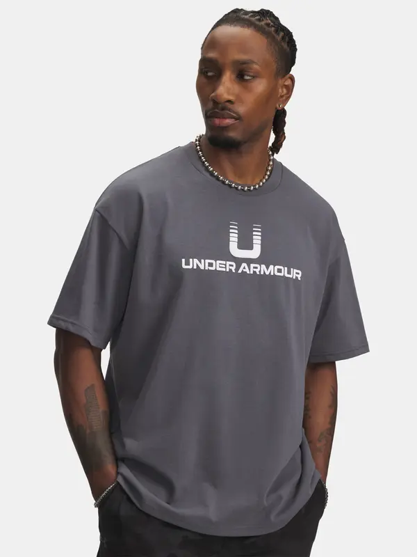 Under Armour Men's T-shirt Under Armour UA HWT U LOGO SS-GRY - Men's