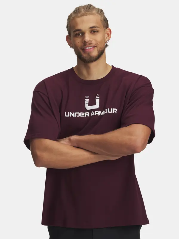 Under Armour Men's T-shirt Under Armour UA HWT U LOGO SS-RED - Men's
