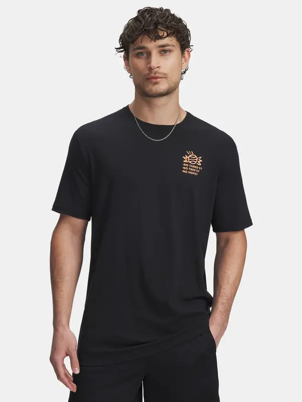 Under Armour Men's T-shirt Under Armour UA M 60/40S Can't Hoop SS-BLK - Men