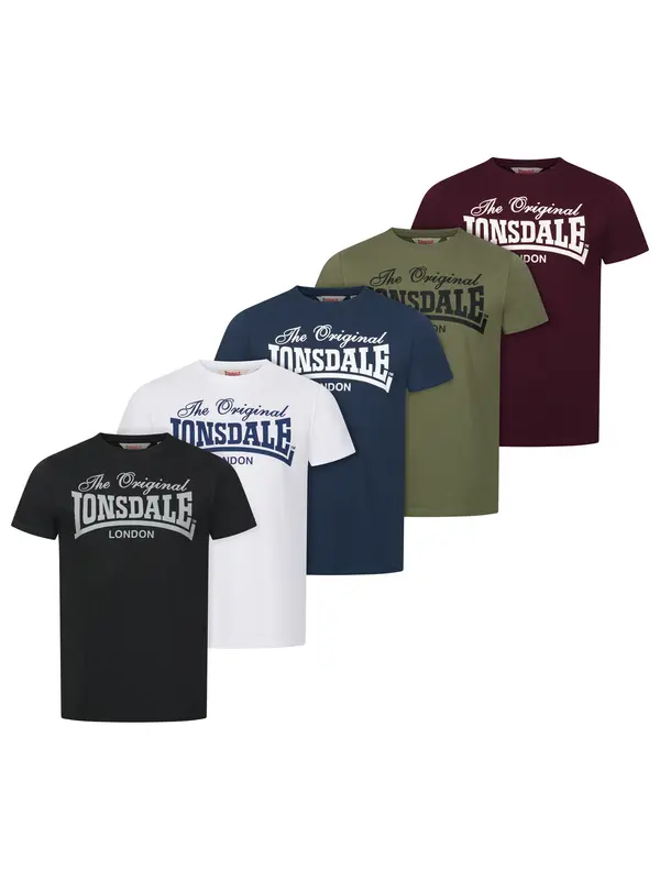 Lonsdale Men's t-shirts 5 PACK Lonsdale