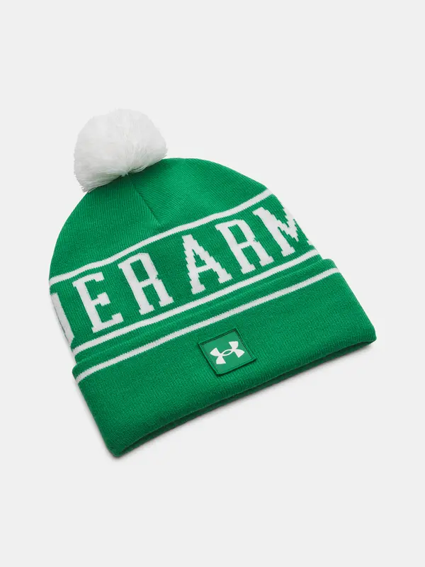 Under Armour Men's Under Armour M Halftime Pom Beanie-GRN - Men's