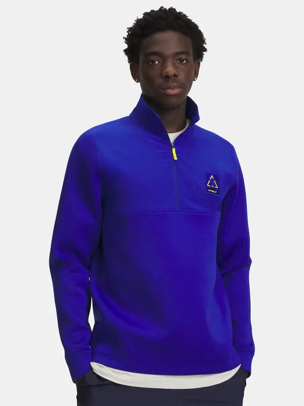 Under Armour Men's Under Armour UA Drive Pro Hyb Warning HZ-BLU - Men's Sweatshirt