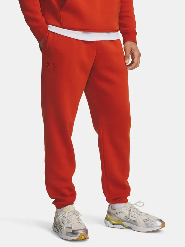 Under Armour Men's Under Armour UA Icon Fleece Jogger-ORG Sweatpants - Mens